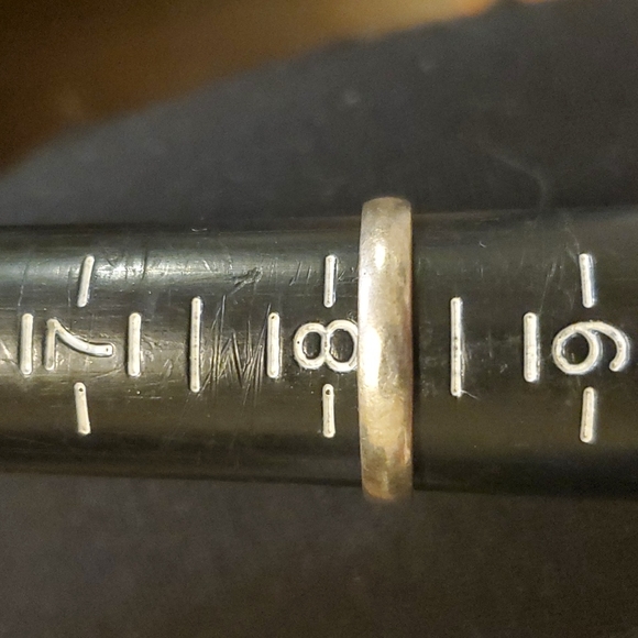 New Unique Fancy Glass Amethyst Protection Evil Eye Magic 925 Silver Ring. - Picture 15 of 16